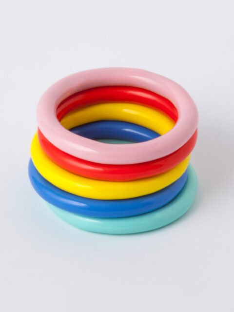 Lulu Color Ring - Gold
