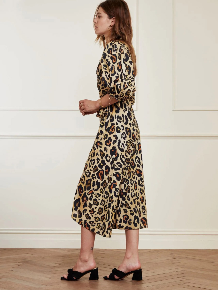 Fabienne Chapot Charlie Dress Leopardo - Alluring Boutique