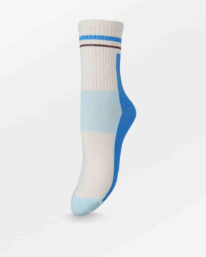 Sporty Block Sock Blue