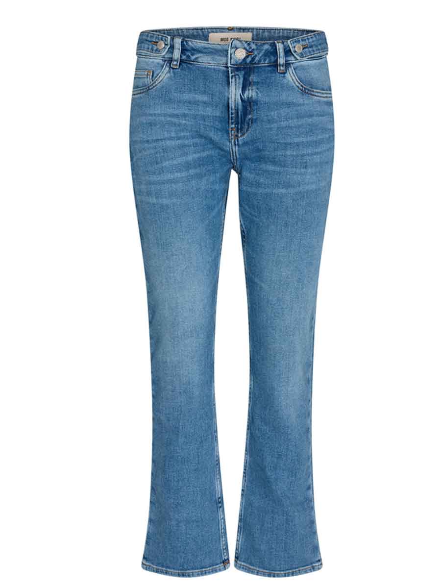 Mos Mosh Ashley Twist Jeans Light Blue - Alluring Boutique