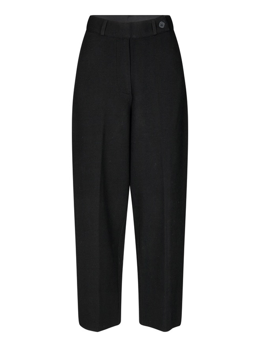 Second Female Stinna Knit Trousers Black - Alluring Boutique