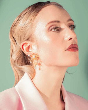 House of Vincent Gold Tethy's Earrings