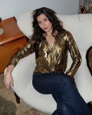 Feather-blouse