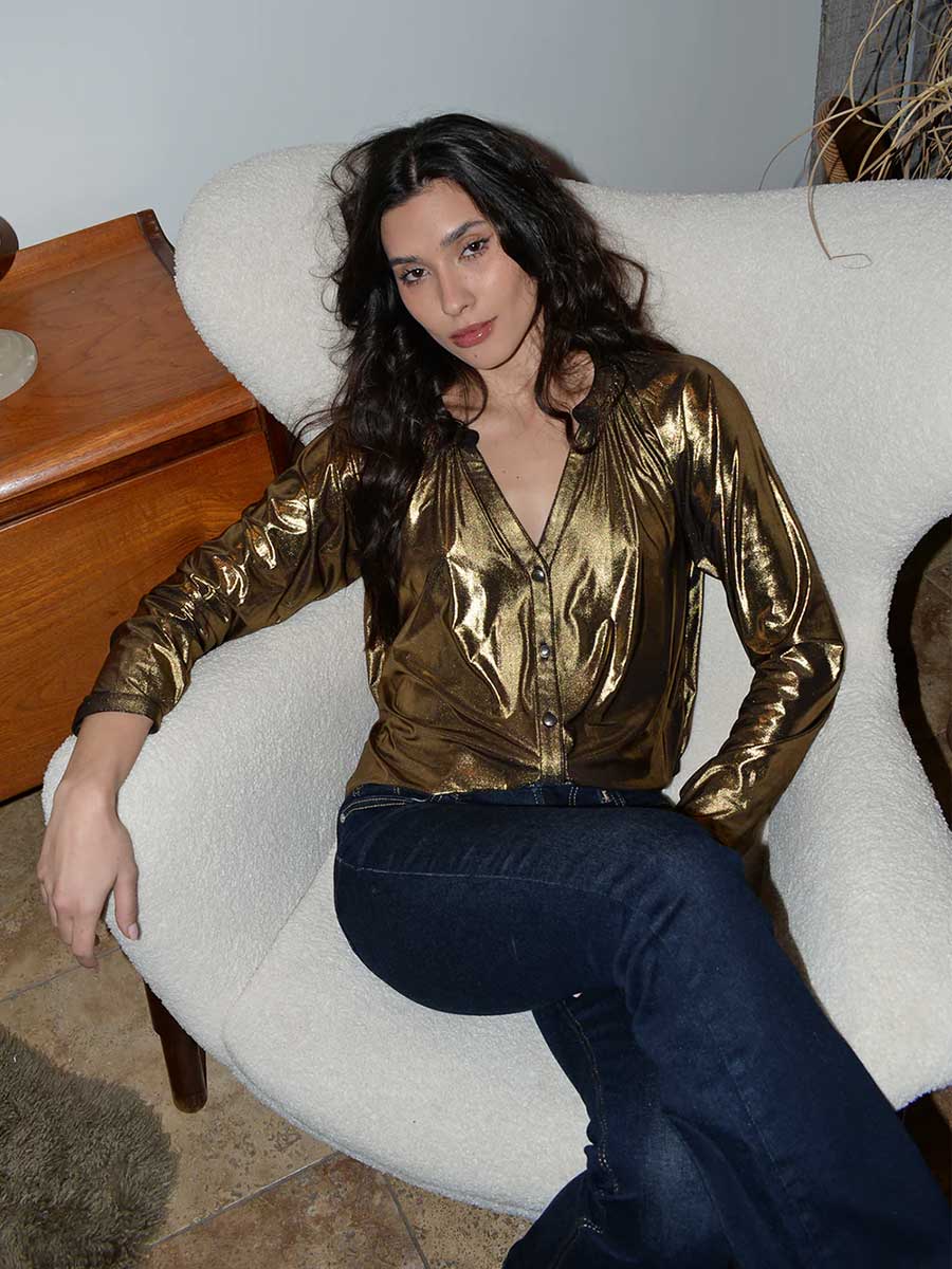 Feather-blouse