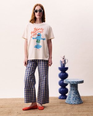 FRNCH Elodea Cream T-Shirt