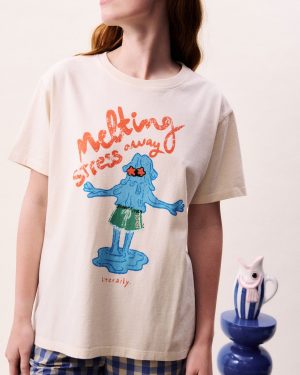 FRNCH Elodea Cream T-Shirt