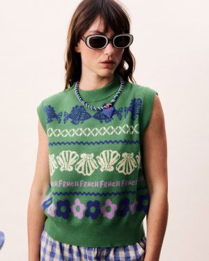FRNCH Johan Green Sweater