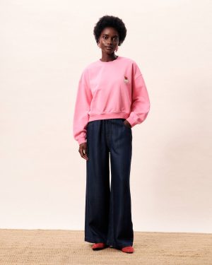 FRNCH Tamise Pink Sweatshirt