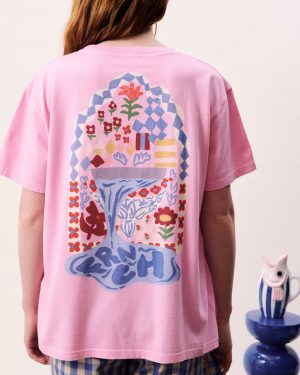 FRNCH Nymphaea Pink T-Shirt