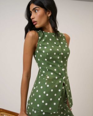Green-Polka-Dot-Waistcoat
