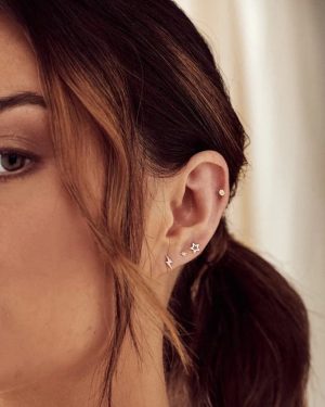 Orelia London Celestial Stud Pack Ear Party - Silver