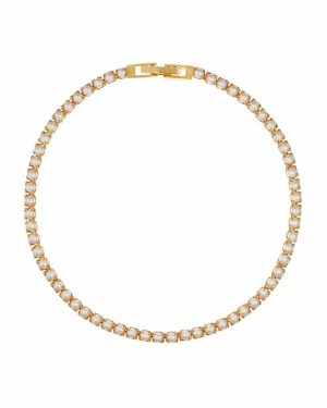 Orelia London Pearl Tennis Bracelet