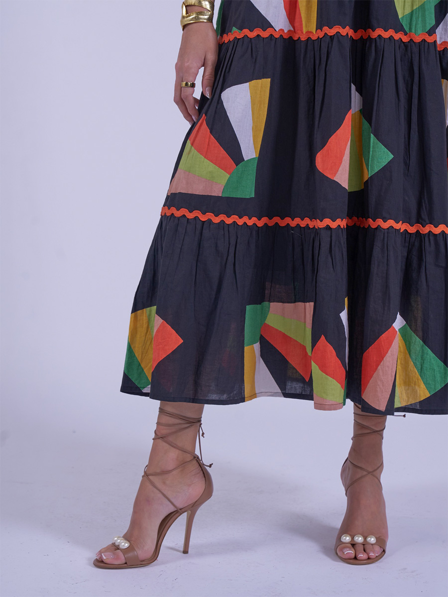 New Day Originals Amore Dress Japanese Fan - Image 10