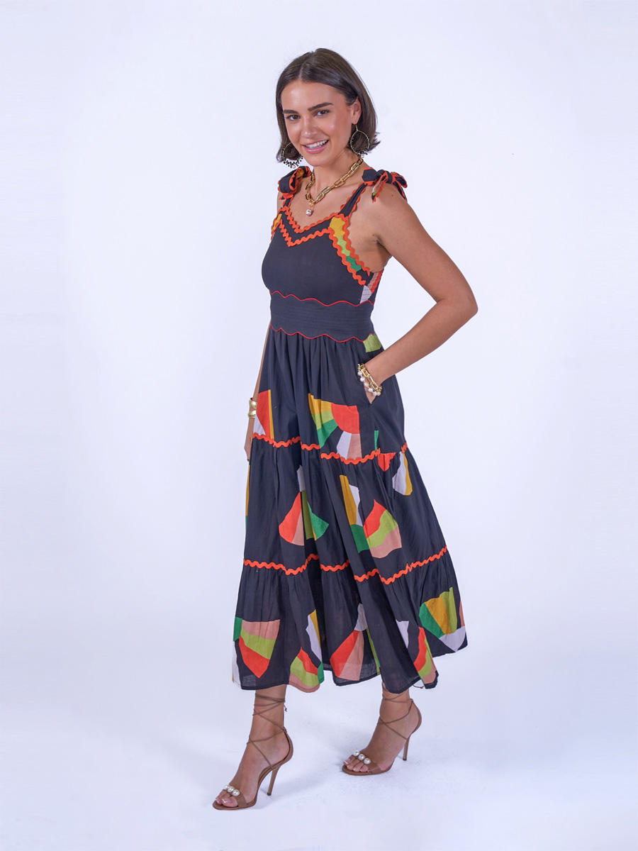 New Day Originals Amore Dress Japanese Fan - Image 3