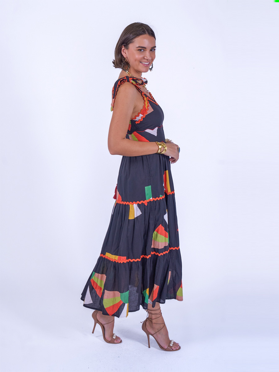 New Day Originals Amore Dress Japanese Fan - Image 5