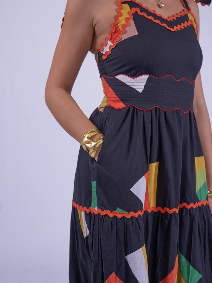 New Day Originals Amore Dress Japanese Fan - Image 8