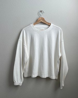 Le Bon Shoppe Naturelle Tee White Cotton